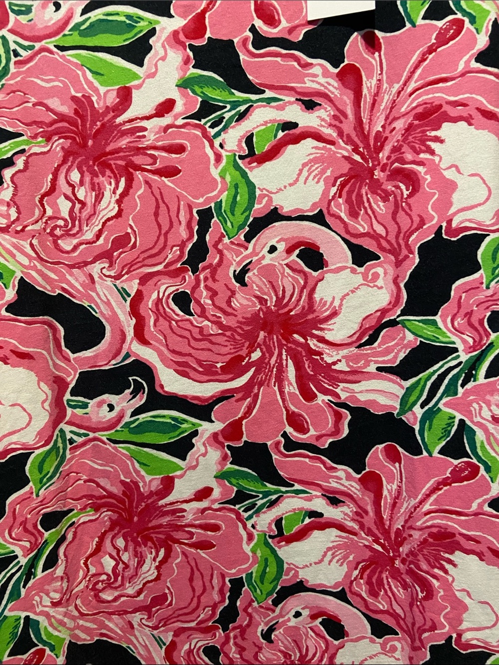 Lilly Pulitzer Key West Top in Onyx Party All The Time - XXL - NWT - Picture 3 of 9
